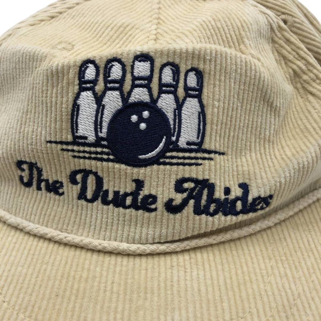 SNAG The Big Lebowski Movie Corduroy Cap (One Size Fits All) unclear unbleached Vintage Second Hand