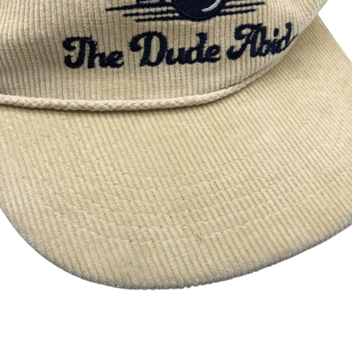 SNAG The Big Lebowski Movie Corduroy Cap (One Size Fits All) unclear unbleached Vintage Second Hand