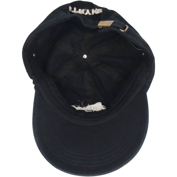 Anvil Baseball Cap, 6-Panel Cap, One Size Fits All cotton black type Vintage Second Hand