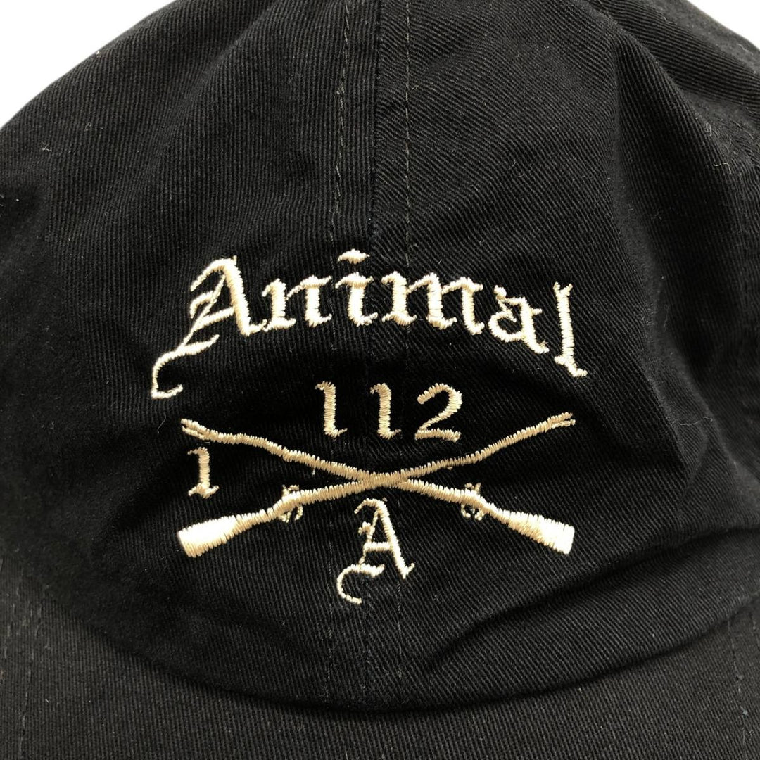 Anvil Baseball Cap, 6-Panel Cap, One Size Fits All cotton black type Vintage Second Hand