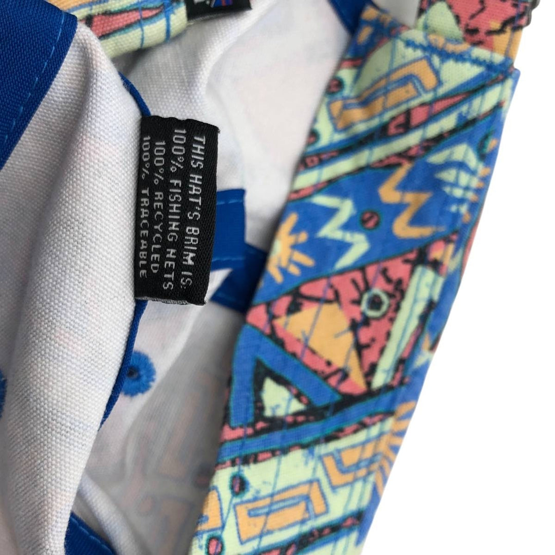 Patagonia P-6 Label Trad Cap 38296SP24 All-over print 6-panel cap, one size fits all. cotton Mint green Vintage Second Hand
