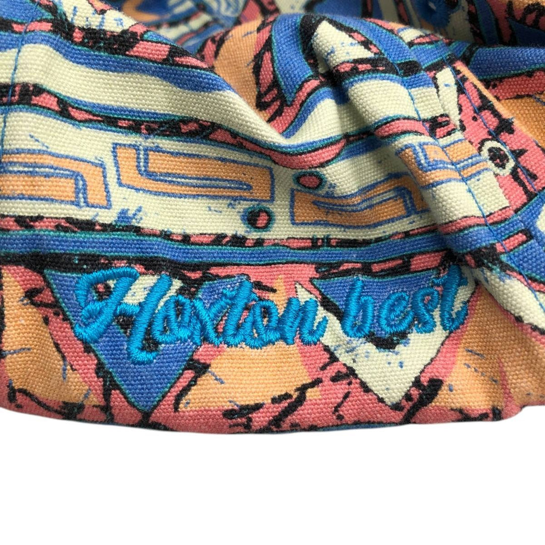 Patagonia P-6 Label Trad Cap 38296SP24 All-over print 6-panel cap, one size fits all. cotton Mint green Vintage Second Hand