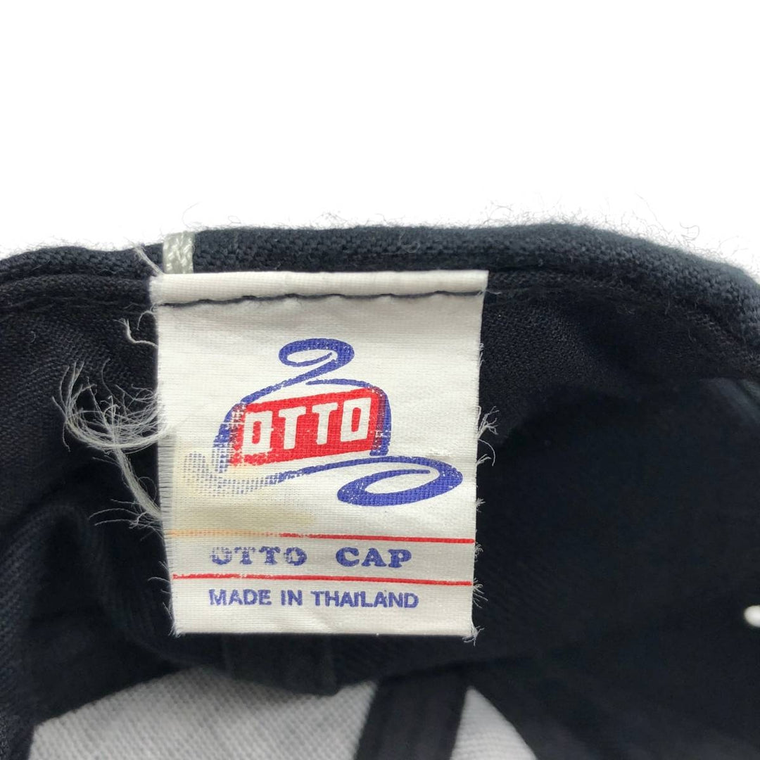 90'S OTTO Baseball Cap, 6-Panel Cap, One Size Fits All, Vintage unclear black type Vintage Second Hand