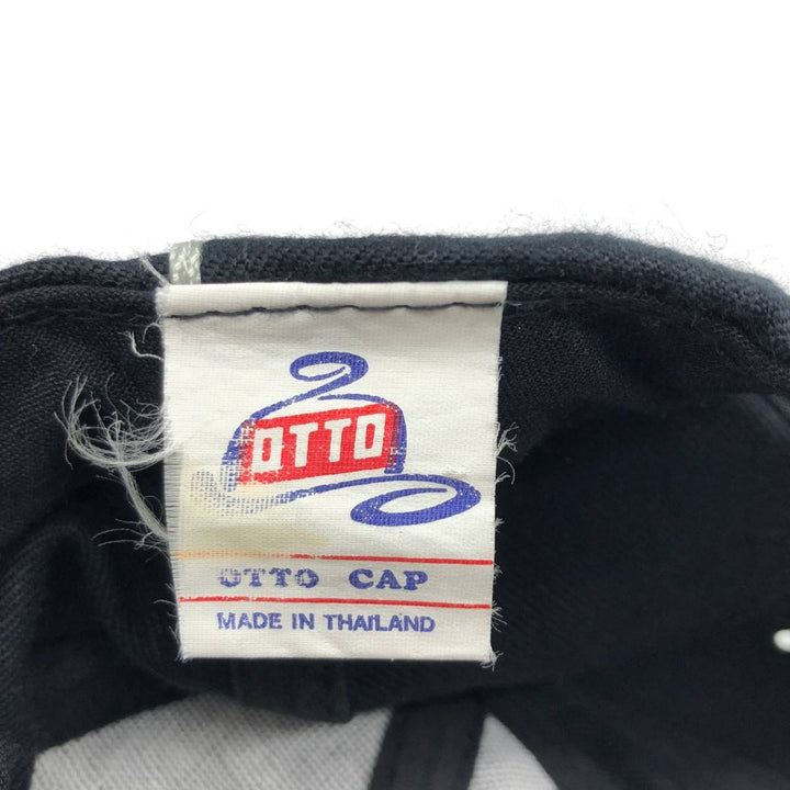 90'S OTTO Baseball Cap, 6-Panel Cap, One Size Fits All, Vintage unclear black type Vintage Second Hand