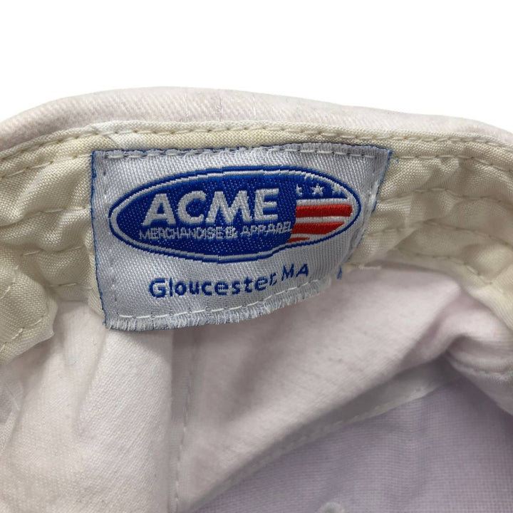 ACME MILLER LITE Advertising Baseball Cap, 6-Panel Cap, One Size Fits All unclear white type Vintage Second Hand