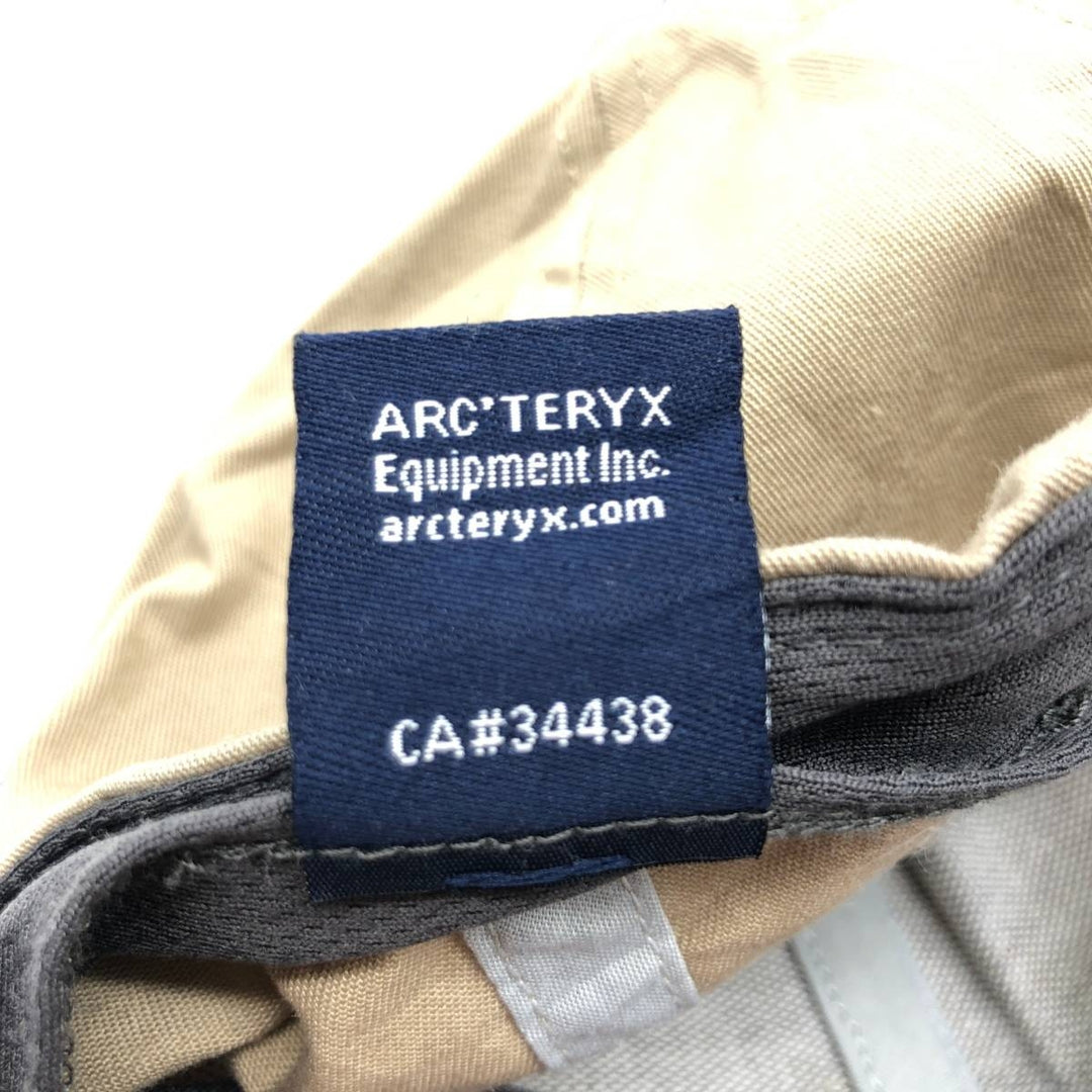 ARC'TERYX Baseball Cap, 6-Panel Cap, One Size Fits All unclear Beige type Vintage Second Hand