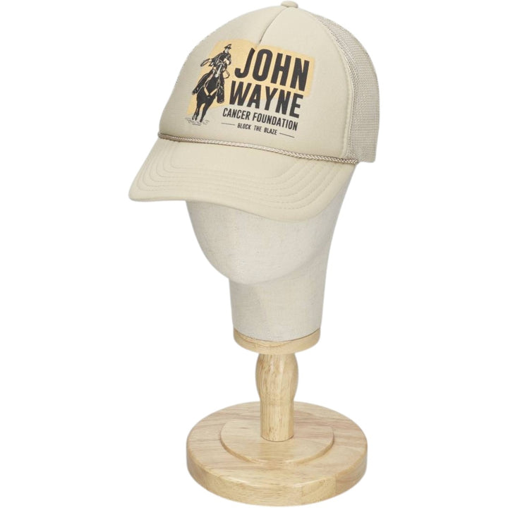 OTTO Trucker Cap JOHN WAYNE Mesh Cap (One Size Fits All) polyester Beige type Vintage Second Hand