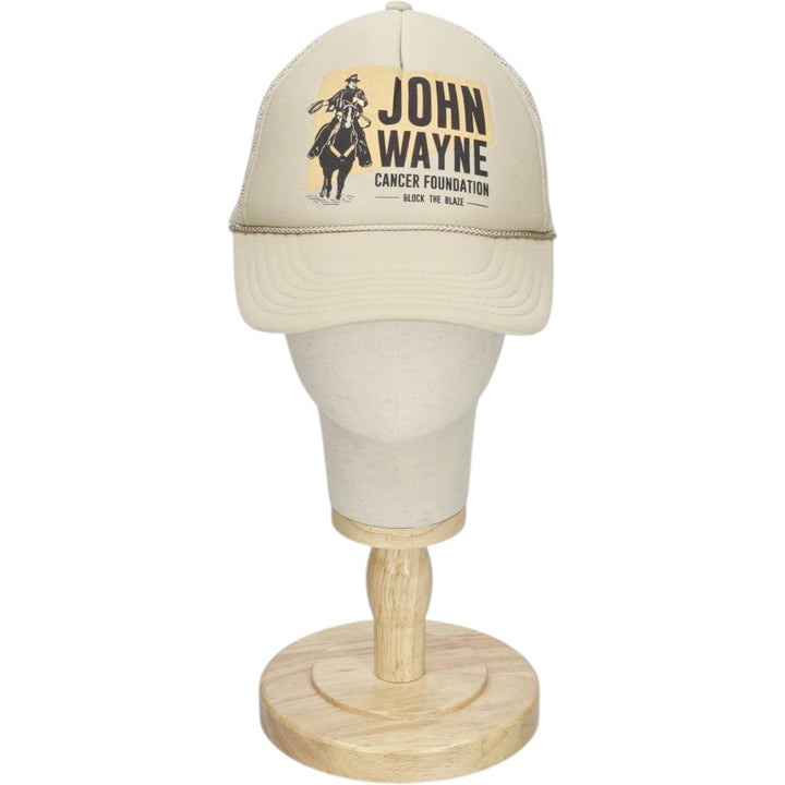 OTTO Trucker Cap JOHN WAYNE Mesh Cap (One Size Fits All) polyester Beige type Vintage Second Hand