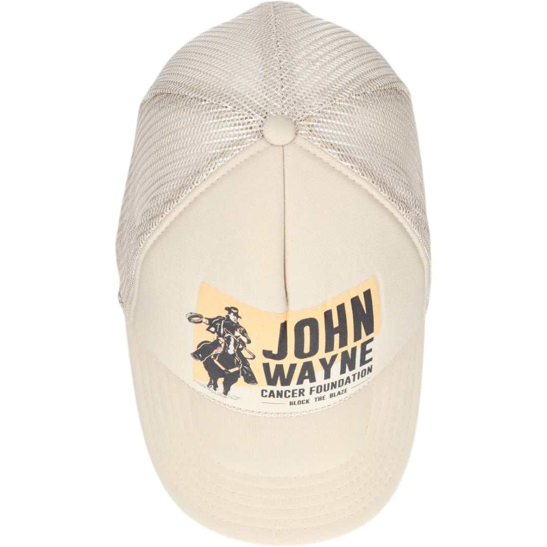 OTTO Trucker Cap JOHN WAYNE Mesh Cap (One Size Fits All) polyester Beige type Vintage Second Hand