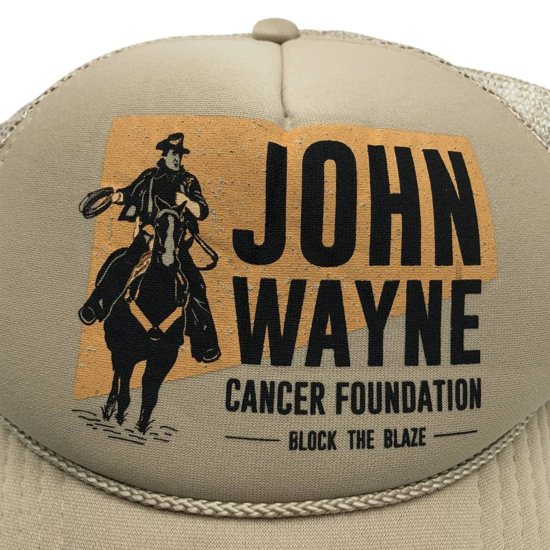 OTTO Trucker Cap JOHN WAYNE Mesh Cap (One Size Fits All) polyester Beige type Vintage Second Hand