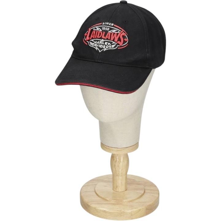 The Hat Source Harley-Davidson Baseball Cap, 6-Panel Cap, One Size Fits All unclear black type Vintage Second Hand