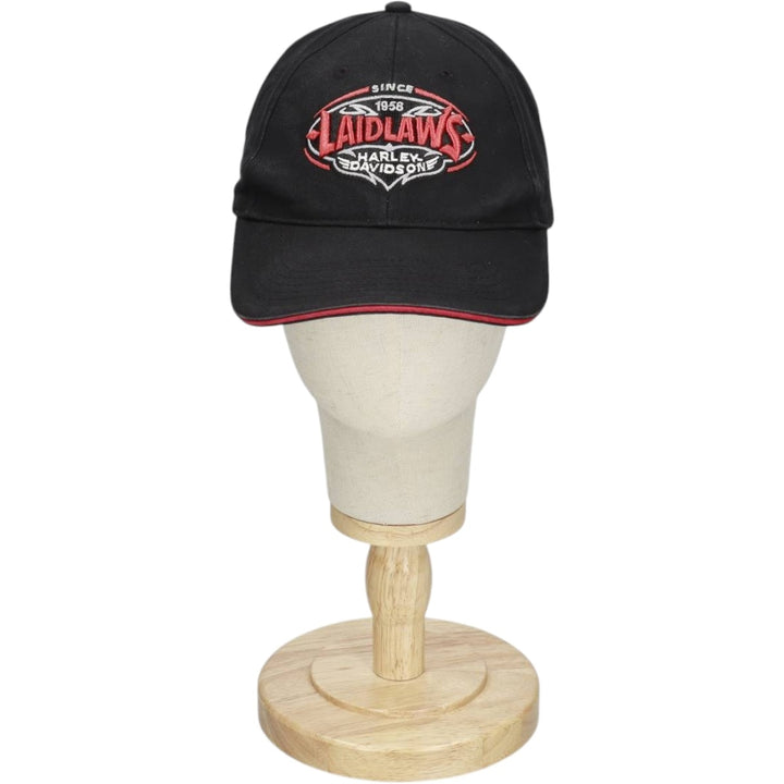 The Hat Source Harley-Davidson Baseball Cap, 6-Panel Cap, One Size Fits All unclear black type Vintage Second Hand