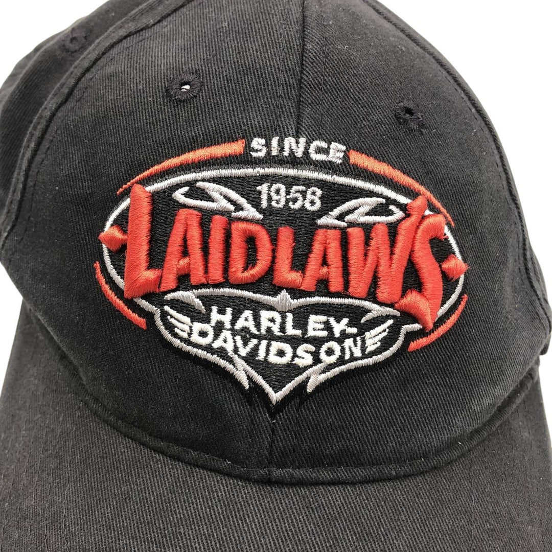The Hat Source Harley-Davidson Baseball Cap, 6-Panel Cap, One Size Fits All unclear black type Vintage Second Hand
