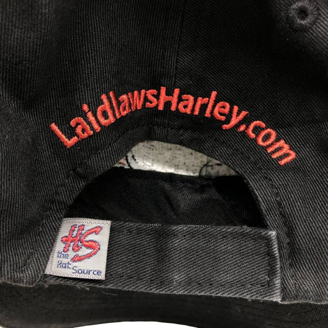 The Hat Source Harley-Davidson Baseball Cap, 6-Panel Cap, One Size Fits All unclear black type Vintage Second Hand