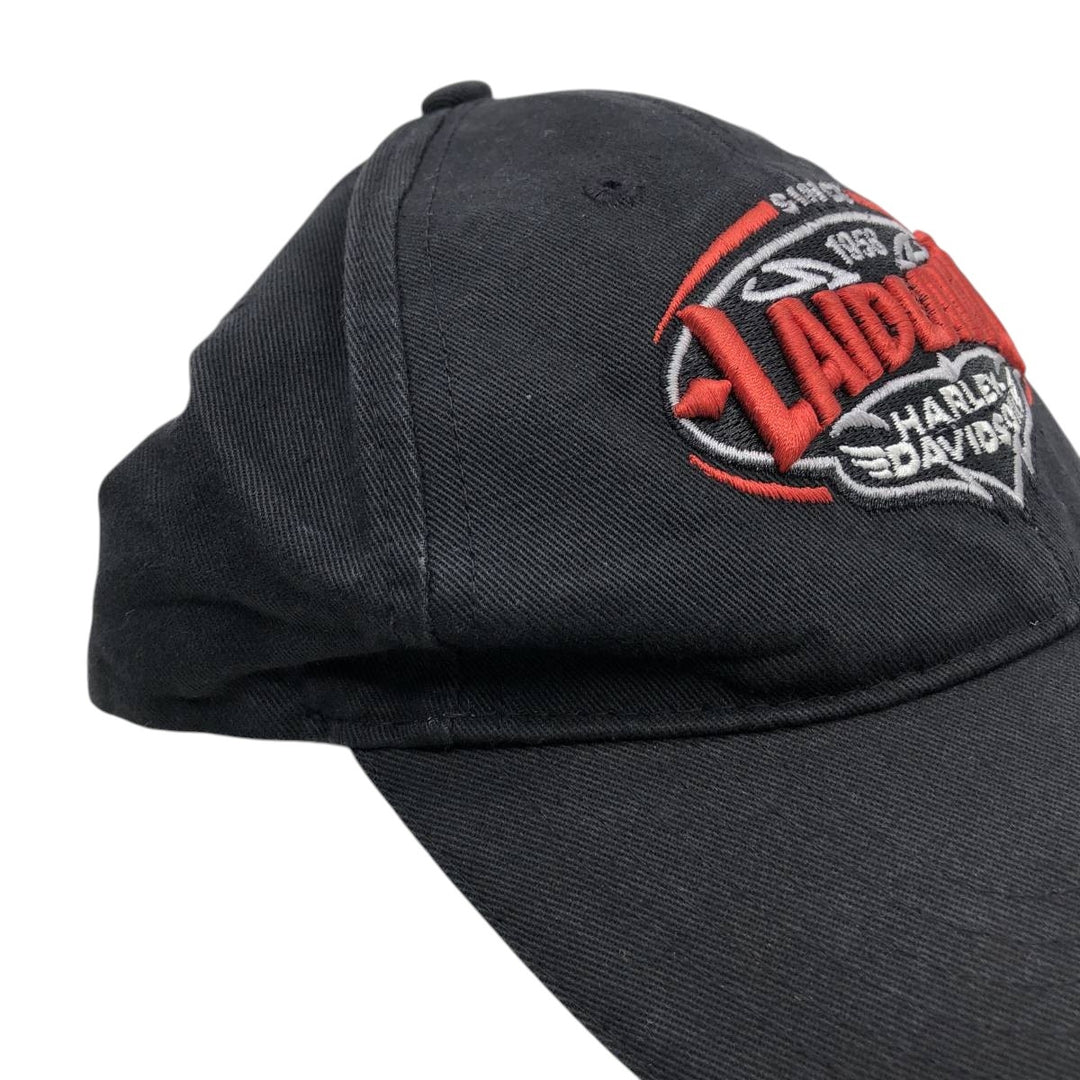 The Hat Source Harley-Davidson Baseball Cap, 6-Panel Cap, One Size Fits All unclear black type Vintage Second Hand