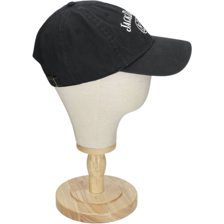 EAST WEST EMBROIDERY Jack Daniel's Advertising Baseball Cap, 6-Panel Cap, One Size Fits All cotton black type Vintage Second Hand
