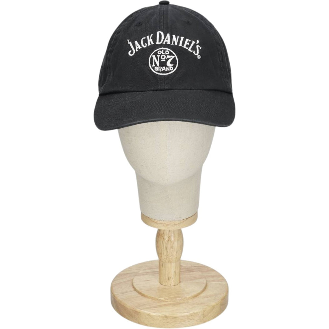 EAST WEST EMBROIDERY Jack Daniel's Advertising Baseball Cap, 6-Panel Cap, One Size Fits All cotton black type Vintage Second Hand