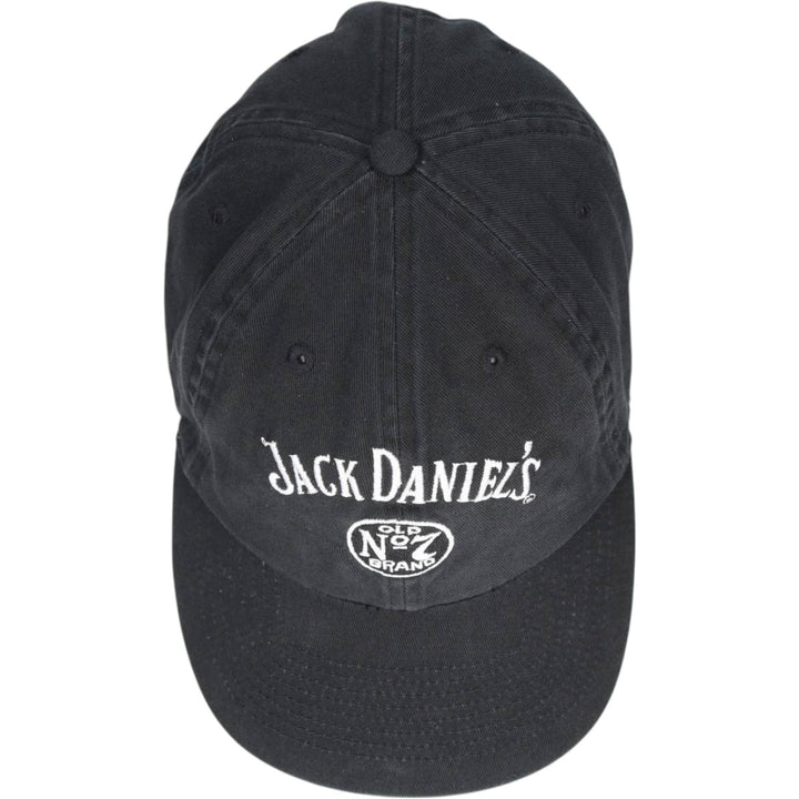 EAST WEST EMBROIDERY Jack Daniel's Advertising Baseball Cap, 6-Panel Cap, One Size Fits All cotton black type Vintage Second Hand