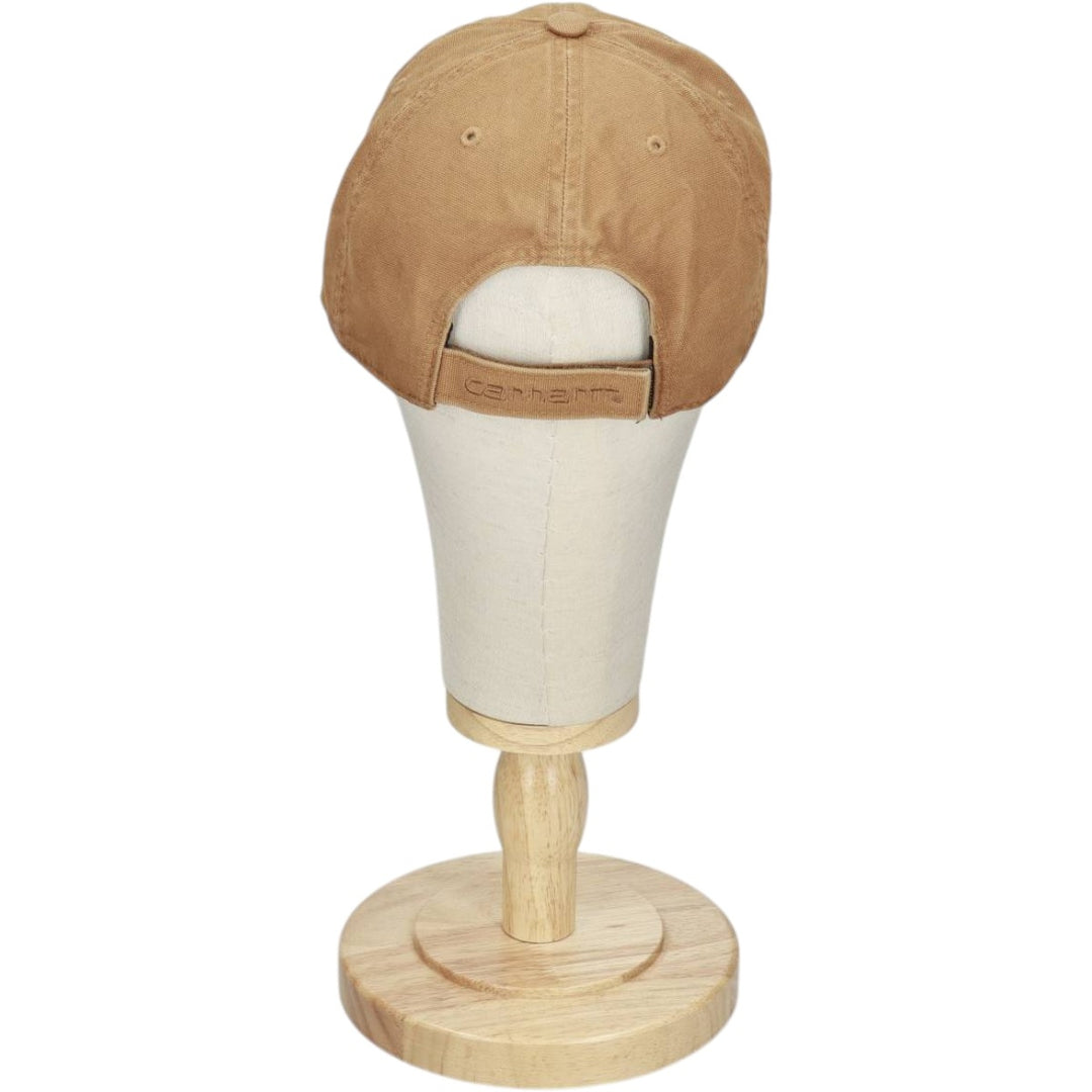 Carhartt 6-Panel Baseball Cap, One Size Fits Most cotton beige type brown Vintage Second Hand