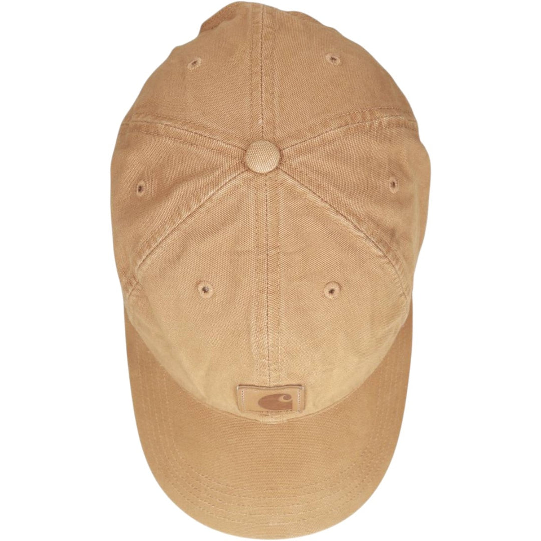 Carhartt 6-Panel Baseball Cap, One Size Fits Most cotton beige type brown Vintage Second Hand