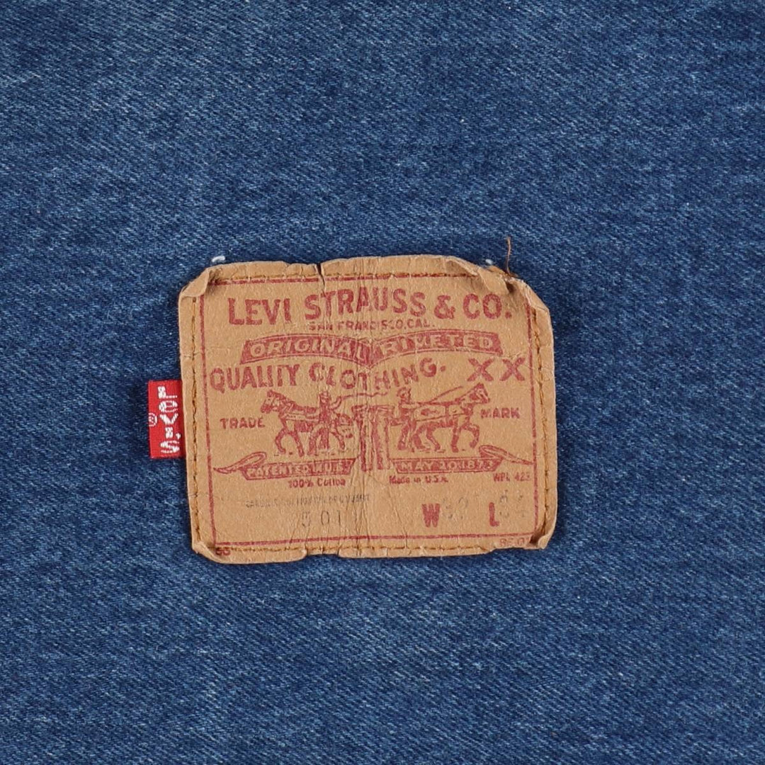 Levi's apron unclear blue type Vintage Second Hand