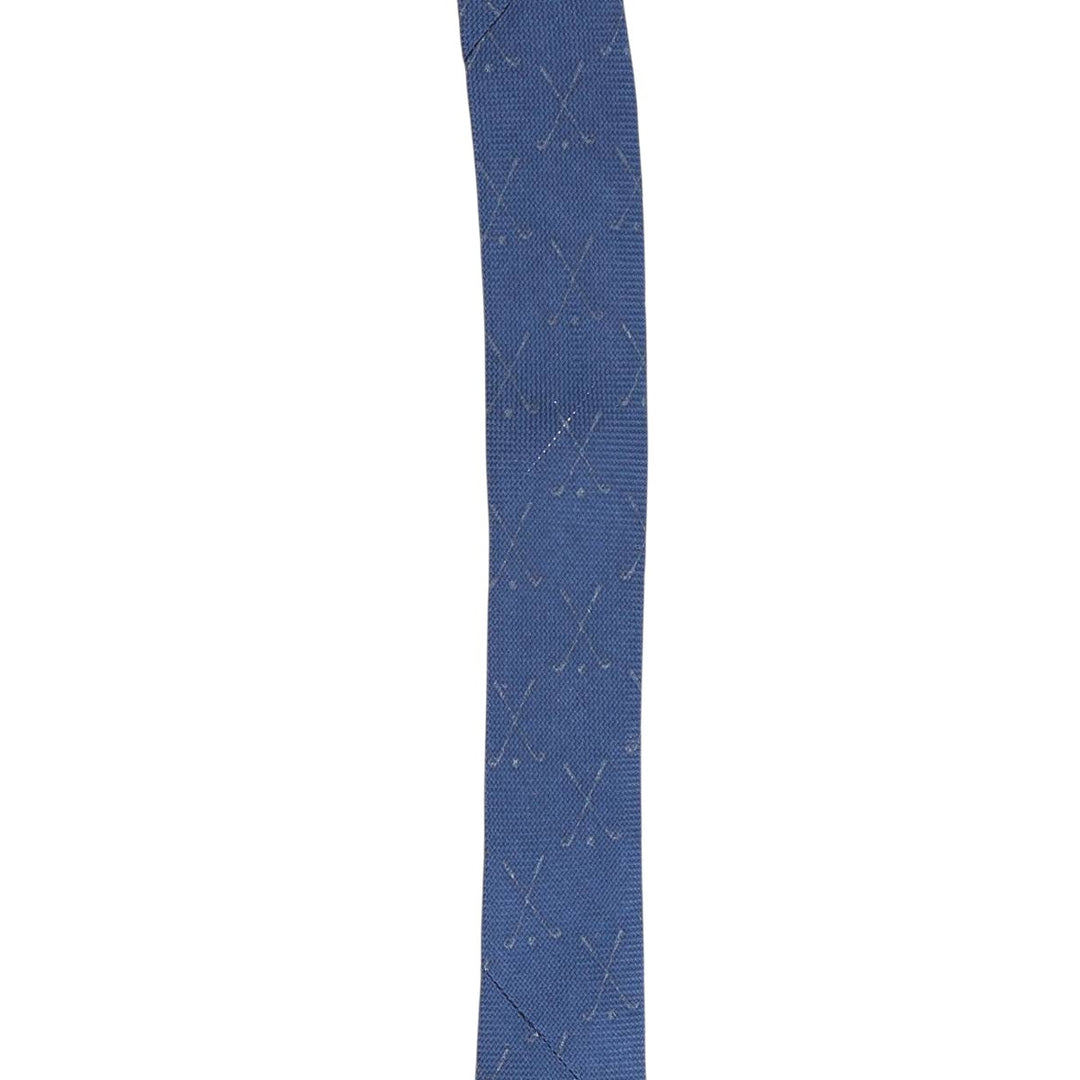 90'S Ralph Lauren POLO by Ralph Lauren all-over print tie, made in the USA, vintage. silk navy blue type Vintage Second Hand