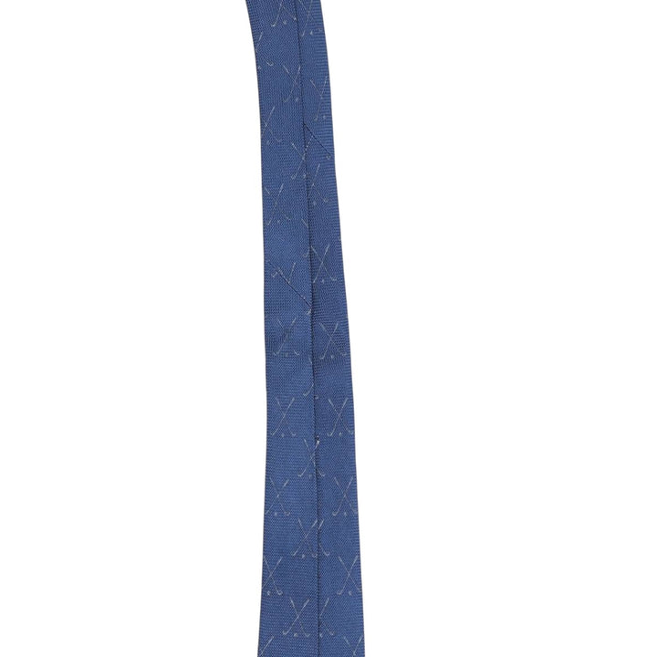 90'S Ralph Lauren POLO by Ralph Lauren all-over print tie, made in the USA, vintage. silk navy blue type Vintage Second Hand