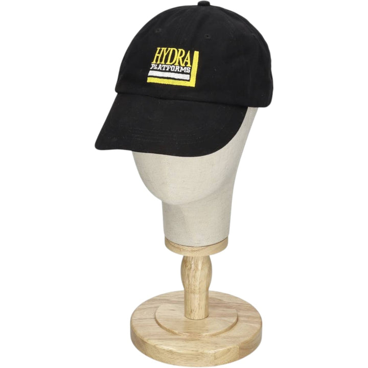 Anvil HYDRA PLATFORMS Baseball Cap, 6-Panel Cap, One Size Fits All cotton black type Vintage Second Hand