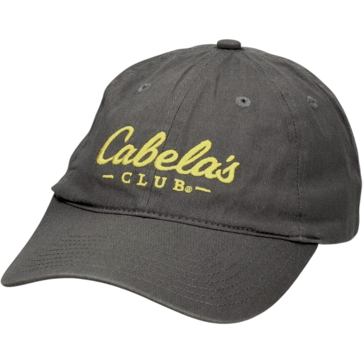 Cabelas CLUB 6-Panel Cap (One Size Fits All) unclear gray type Vintage Second Hand