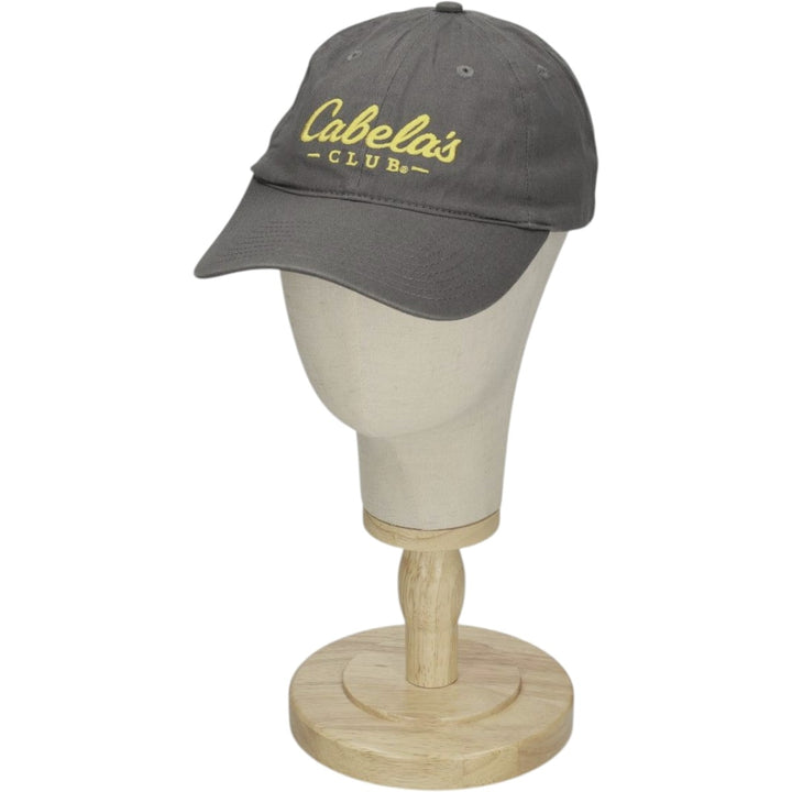 Cabelas CLUB 6-Panel Cap (One Size Fits All) unclear gray type Vintage Second Hand