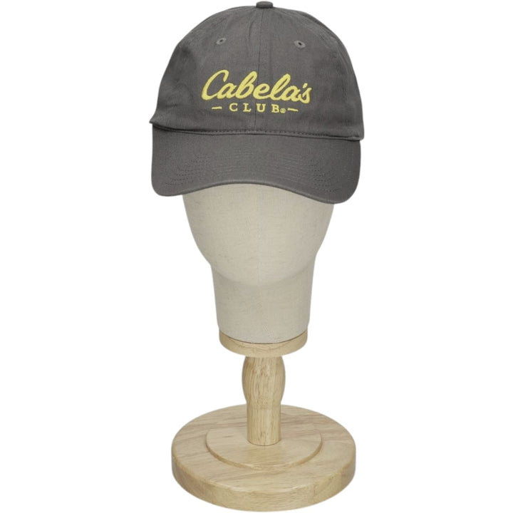 Cabelas CLUB 6-Panel Cap (One Size Fits All) unclear gray type Vintage Second Hand