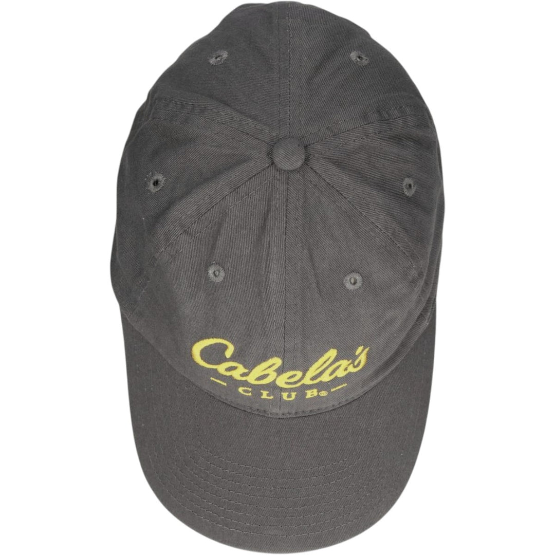 Cabelas CLUB 6-Panel Cap (One Size Fits All) unclear gray type Vintage Second Hand