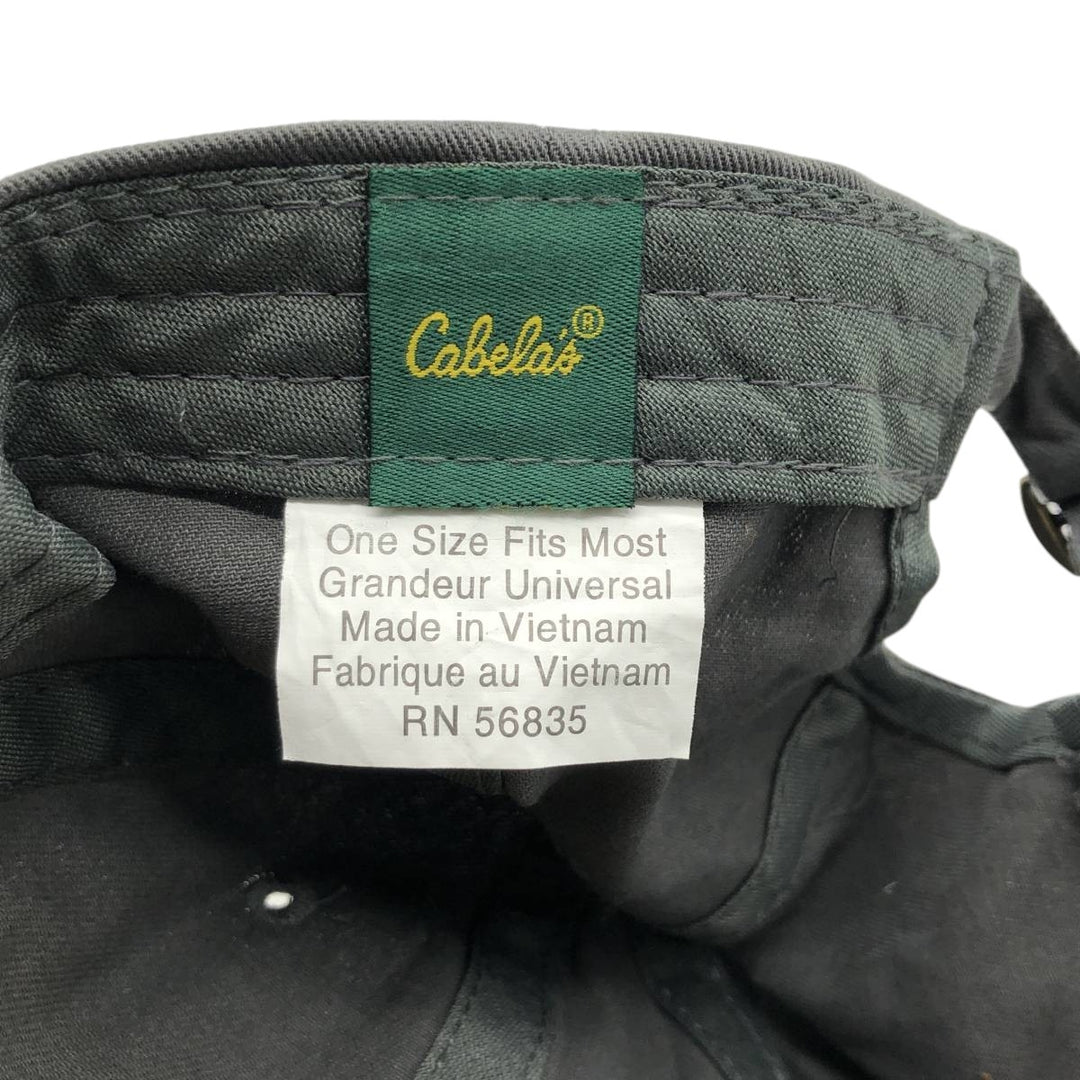 Cabelas CLUB 6-Panel Cap (One Size Fits All) unclear gray type Vintage Second Hand