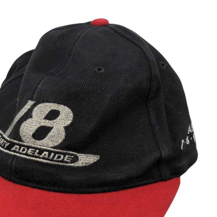 2000'S MW48 Two-Tone Baseball Cap, 6-Panel Cap, One Size Fits All cotton black type Vintage Second Hand
