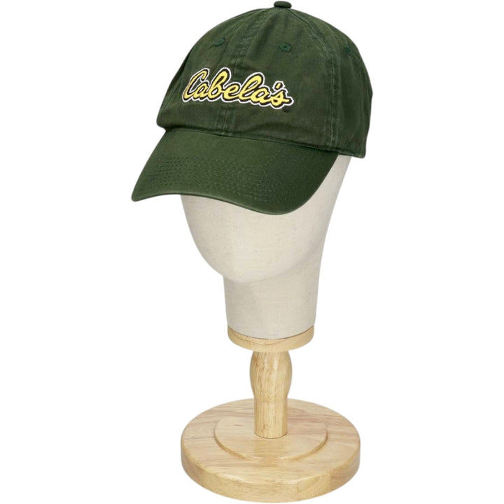 Cabelas baseball cap, one size fits all unclear green type Vintage Second Hand