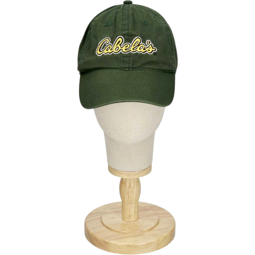 Cabelas baseball cap, one size fits all unclear green type Vintage Second Hand