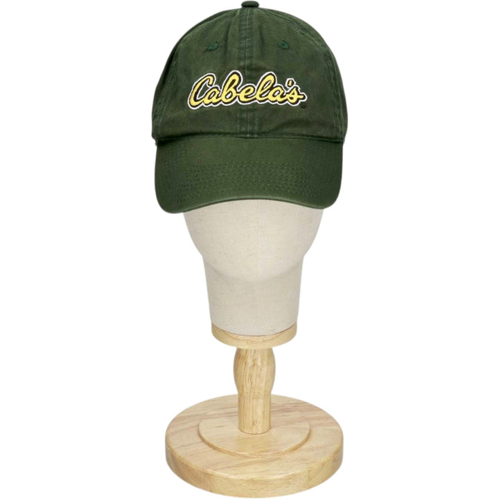 Cabelas baseball cap, one size fits all unclear green type Vintage Second Hand