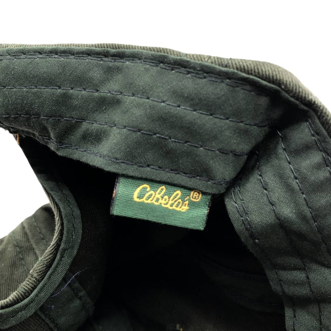 Cabelas baseball cap, one size fits all unclear green type Vintage Second Hand