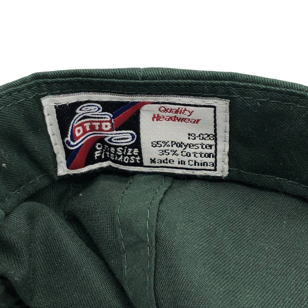 OTTO Baseball Cap, 6-Panel Cap, One Size Fits All polyester dark green Vintage Second Hand