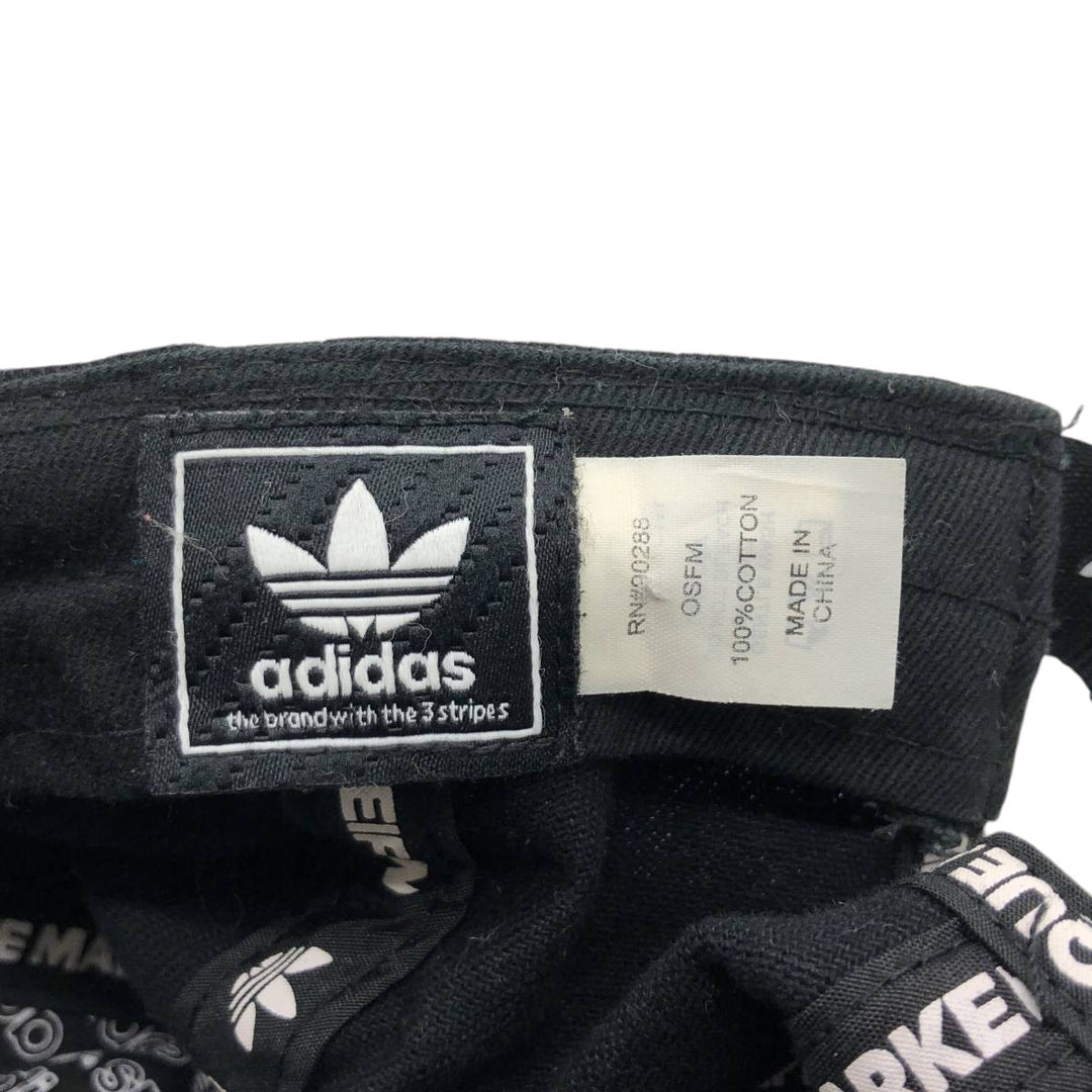 Adidas ORIGINALS Baseball Cap, 6-Panel Cap, One Size Fits All cotton black type Vintage Second Hand