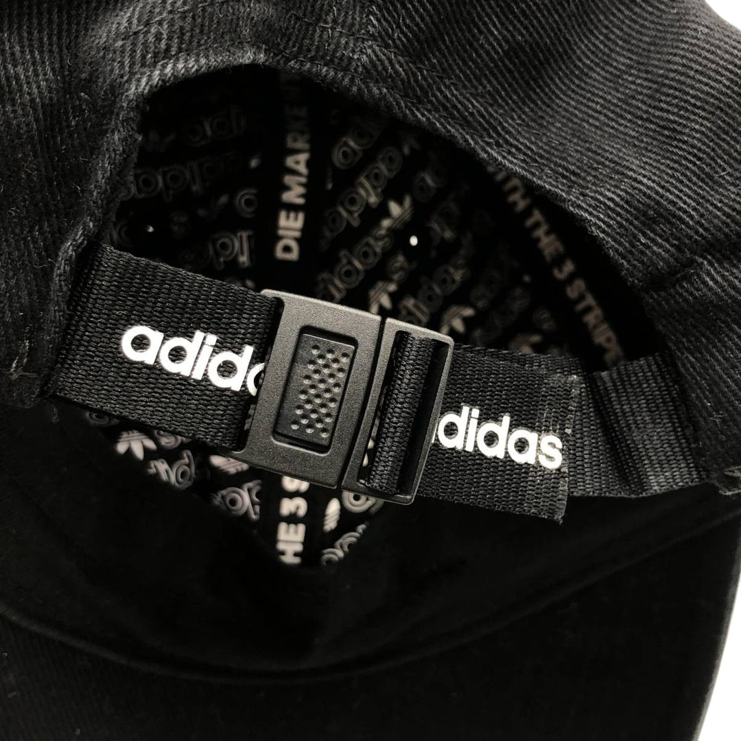 Adidas ORIGINALS Baseball Cap, 6-Panel Cap, One Size Fits All cotton black type Vintage Second Hand