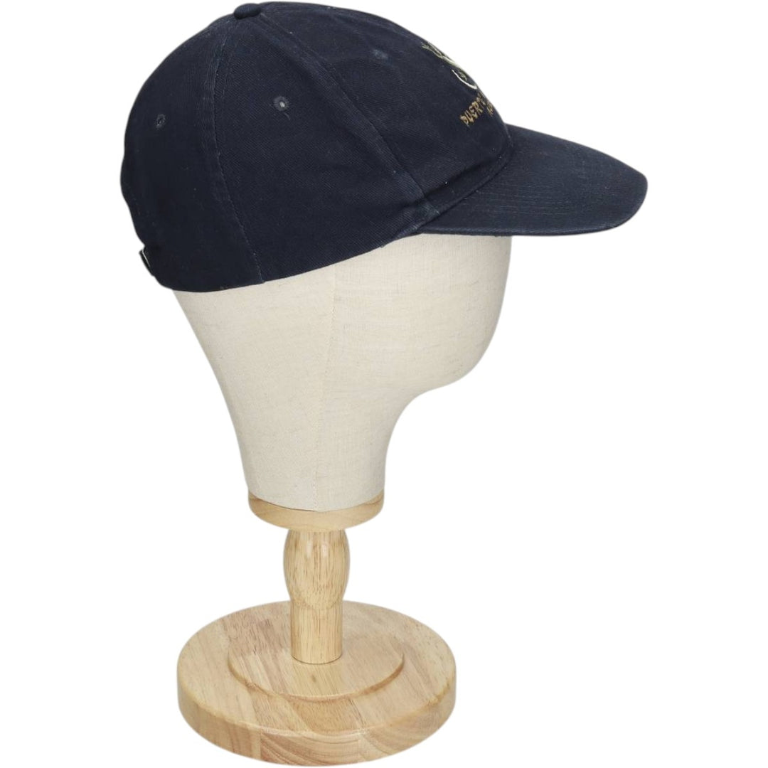 dkps Lizard Pattern Baseball Cap, 6-Panel Cap, One Size Fits All cotton navy blue type Vintage Second Hand