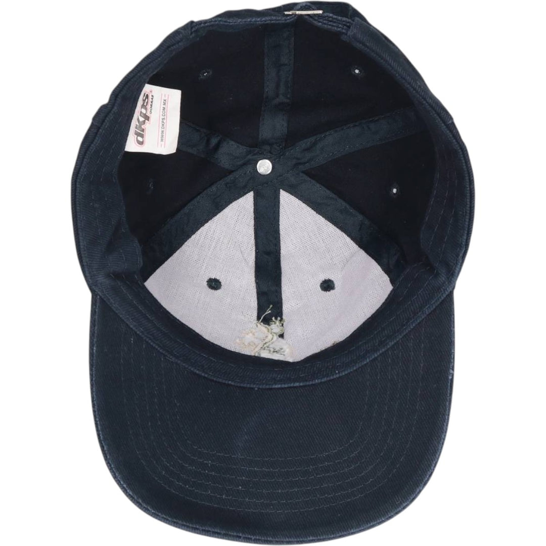 dkps Lizard Pattern Baseball Cap, 6-Panel Cap, One Size Fits All cotton navy blue type Vintage Second Hand