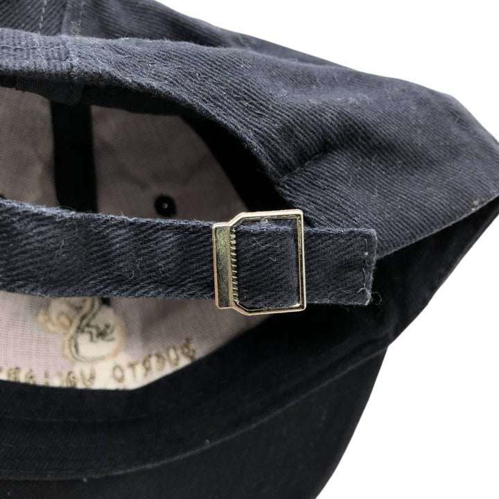 dkps Lizard Pattern Baseball Cap, 6-Panel Cap, One Size Fits All cotton navy blue type Vintage Second Hand