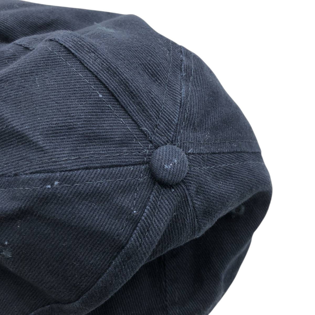 dkps Lizard Pattern Baseball Cap, 6-Panel Cap, One Size Fits All cotton navy blue type Vintage Second Hand