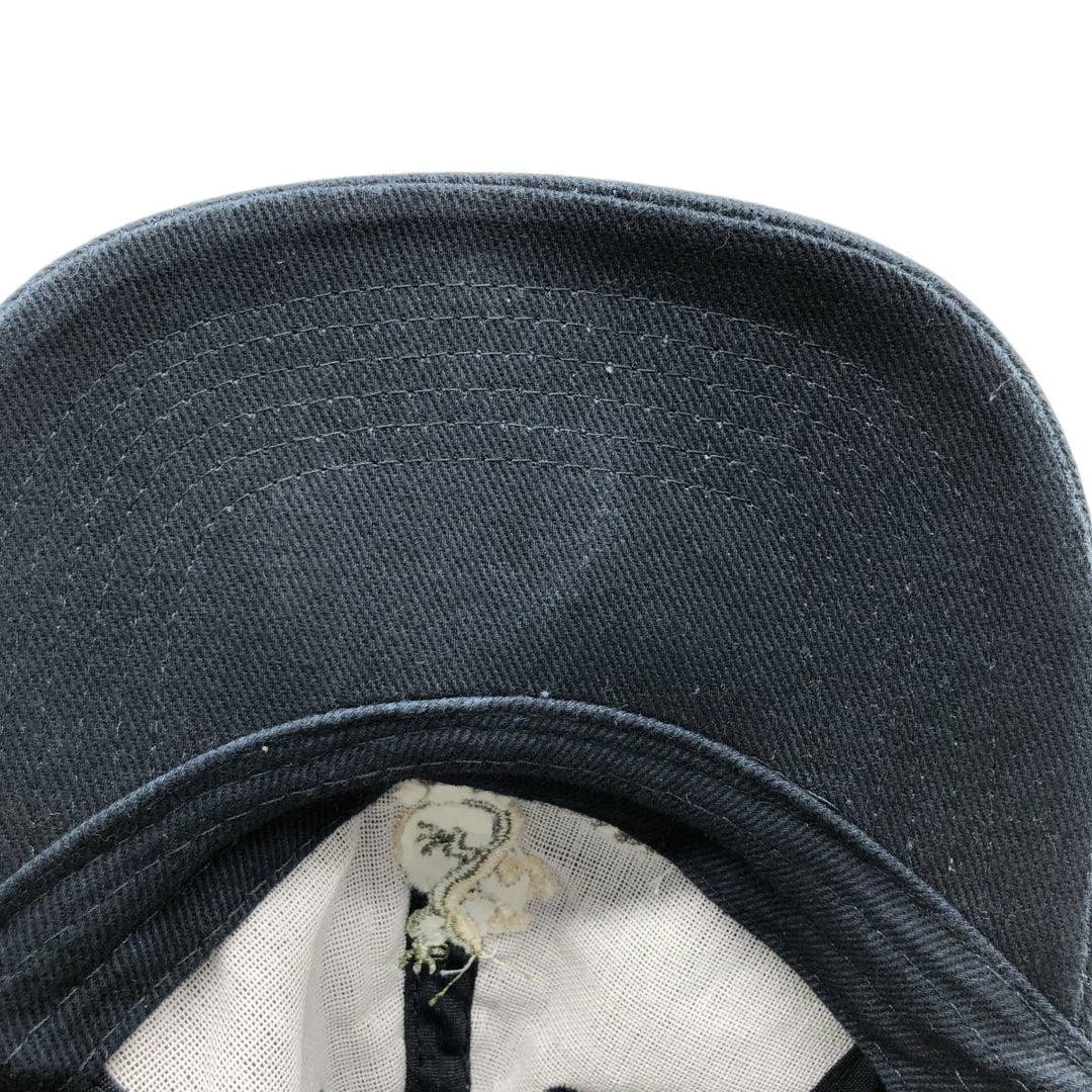 dkps Lizard Pattern Baseball Cap, 6-Panel Cap, One Size Fits All cotton navy blue type Vintage Second Hand