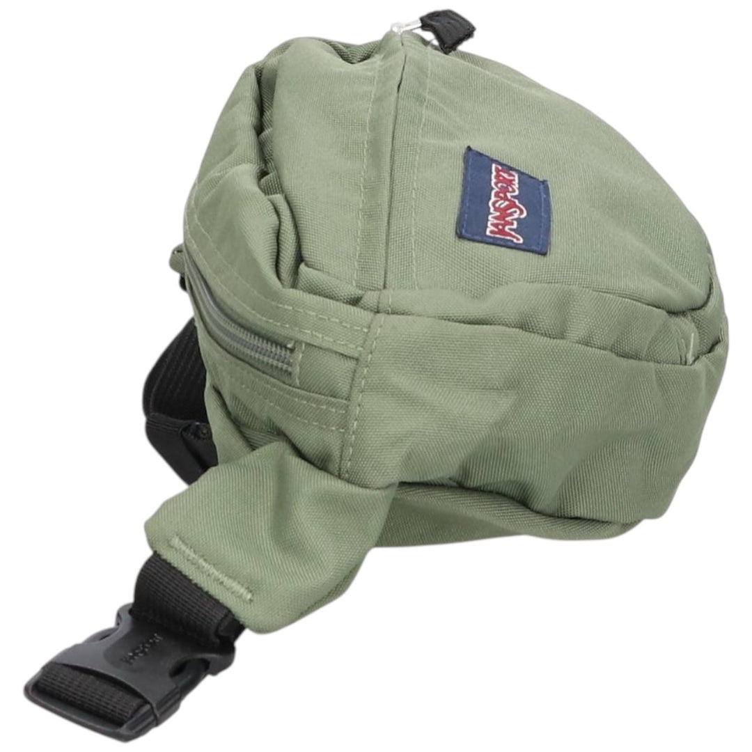 Jansport JANSPORT waist bag polyester green type Vintage Second Hand