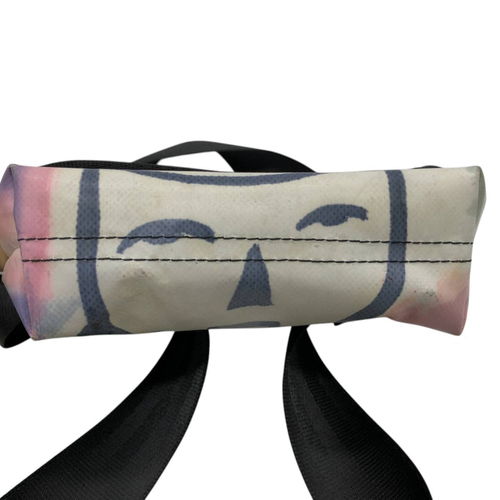 PINZAT all-over print waist bag unclear white type Vintage Second Hand