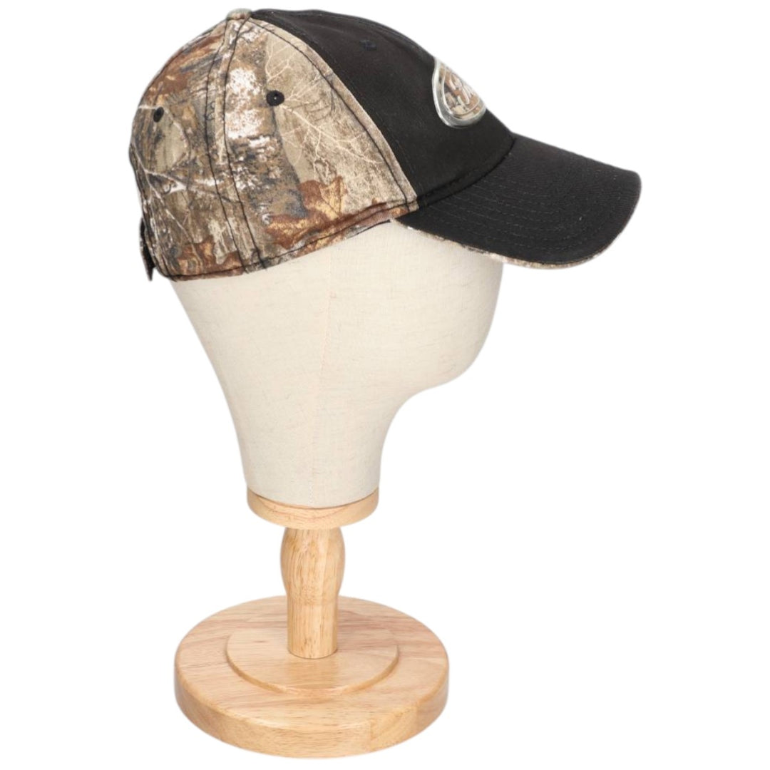 BUCK WEAR Ford Camouflage Pattern Realtree Camo 6-Panel Cap, One Size Fits Most cotton black type Vintage Second Hand