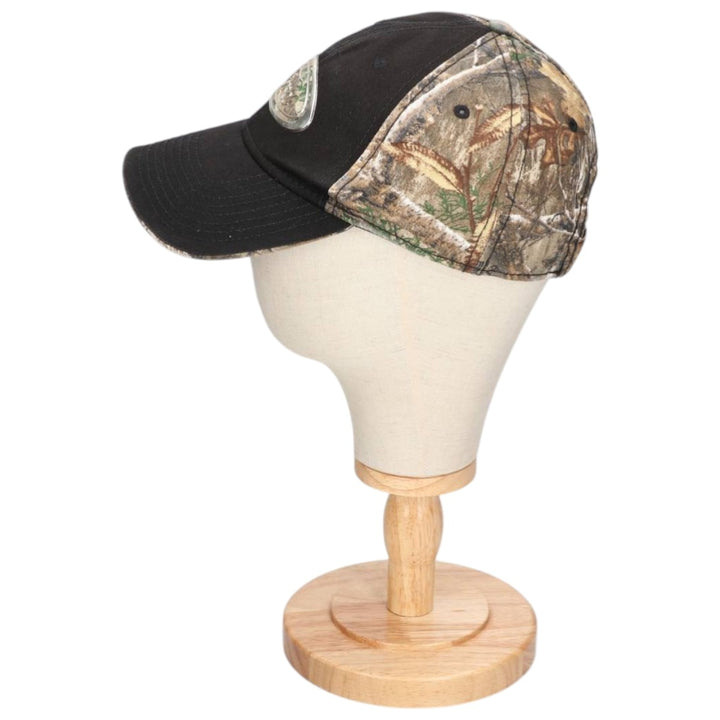 BUCK WEAR Ford Camouflage Pattern Realtree Camo 6-Panel Cap, One Size Fits Most cotton black type Vintage Second Hand